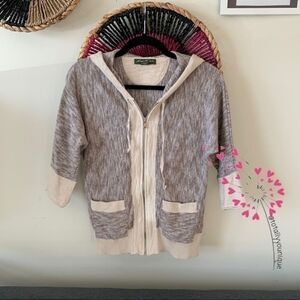 Eddie Bauer 3/4 Length Zip-Up Hoodie